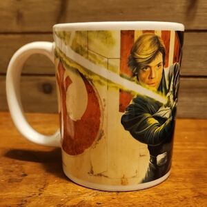 Star Wars Mug featuring Luke Skywalker and Darth Vader Battle